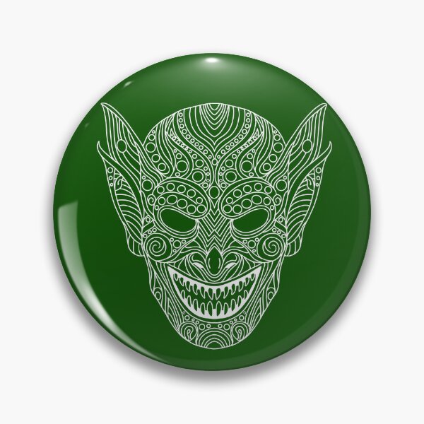 Item preview, Horror Mask: White Line Spotted 09-d designed and sold by Waubamik Perry.
