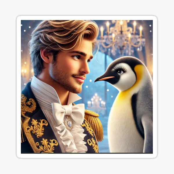 Item preview, The prince and the Penguin designed and sold by Selenicereus.