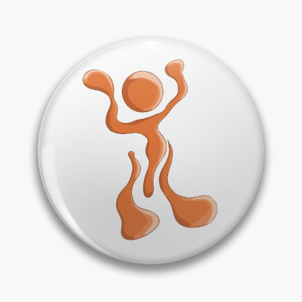 Item preview, Detailed Drippy Orange Figure designed and sold by ArtByJoeyB.