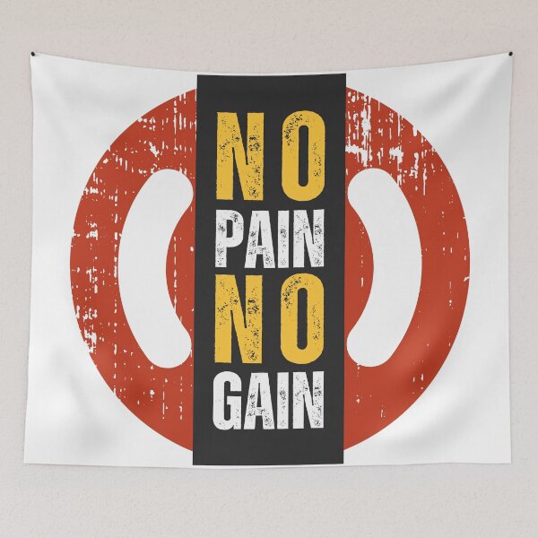 Item preview, No pain No gain designed and sold by VibeTCreations.