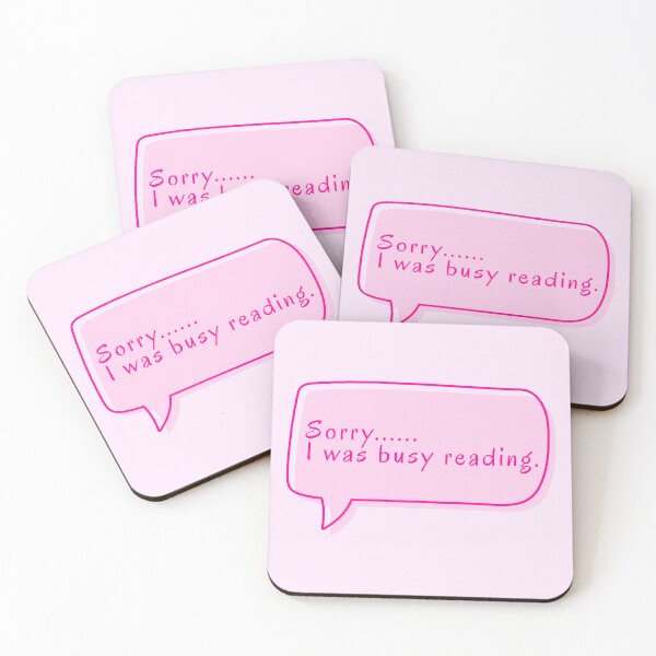 Item preview, Sorry...I was reading (pink) designed and sold by Wordsofjoy&love.