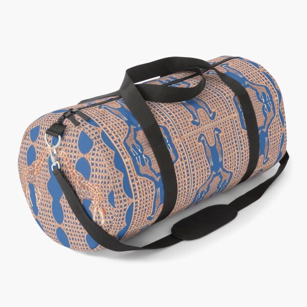 Item preview, Safari Getaway in blue designed and sold by maliapolsterart.