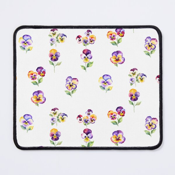 Item preview, Watercolor Pansy Flowers designed and sold by silviaol.