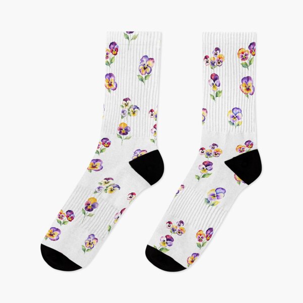 Item preview, Watercolor Pansy Flowers  designed and sold by silviaol.