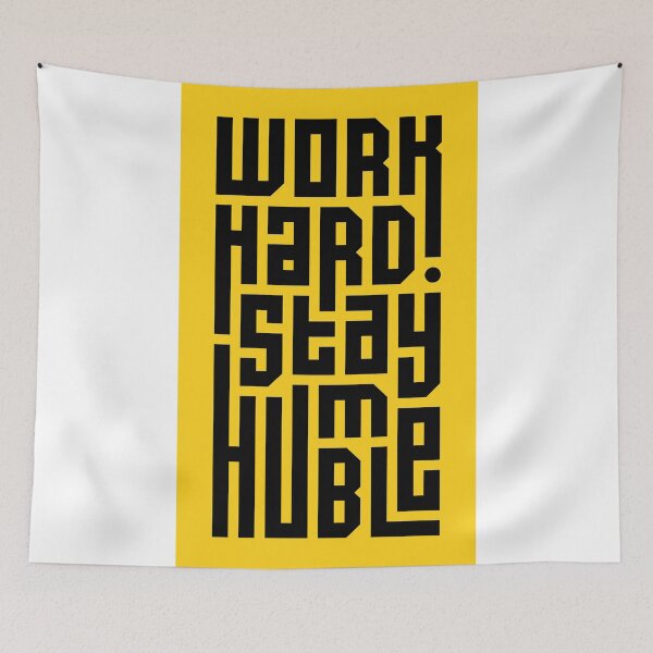 Item preview, Work Hard Stay Humble designed and sold by VibeTCreations.
