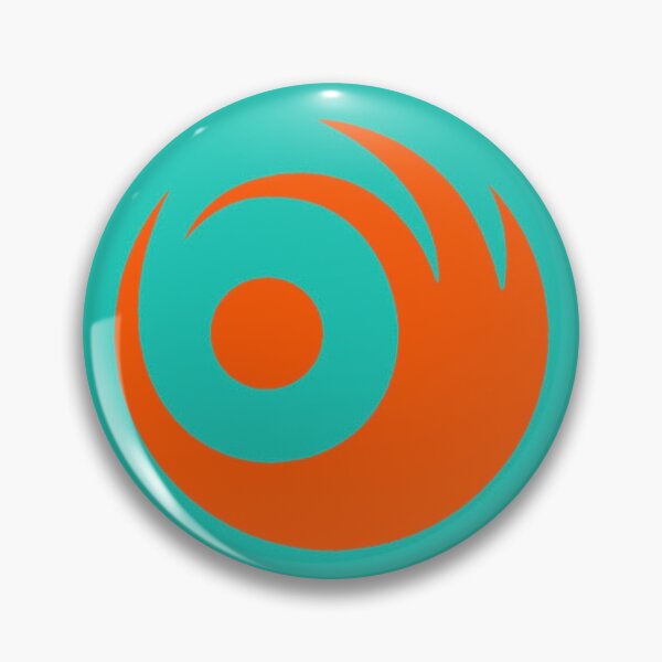 Item preview, Lights A6 Era Skin&Earth Symbol Pin designed and sold by alannahmurch.