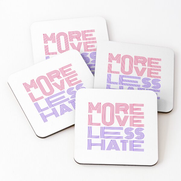 Item preview, More Love Less Hate designed and sold by VibeTCreations.
