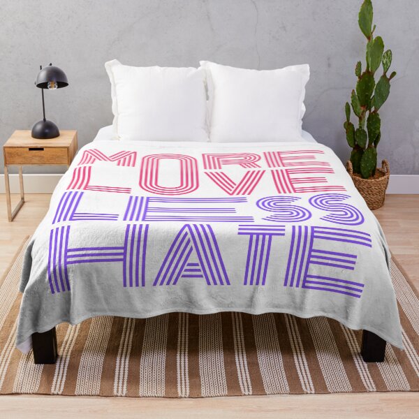 Item preview, More Love Less Hate designed and sold by VibeTCreations.