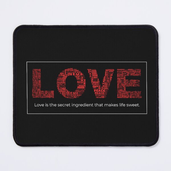 Item preview, Love is the secret ingredient to make life sweet designed and sold by VibeTCreations.