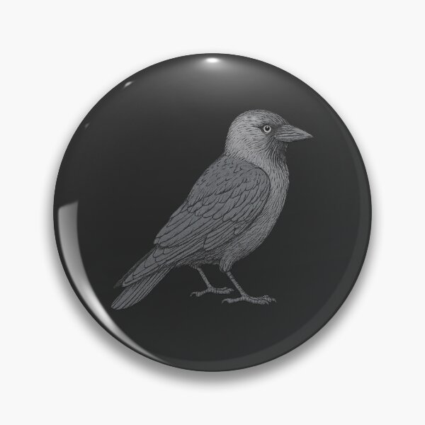Item preview, Jackdaw Crow designed and sold by harnas-design.