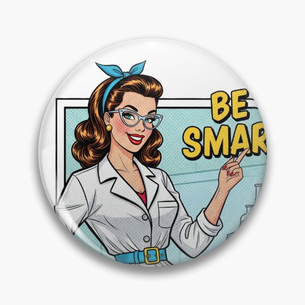 Item preview, Smart and Genius Pin-Up Scientist designed and sold by JonelleTshirts.