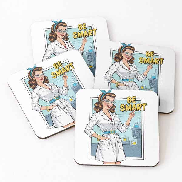 Item preview, Smart and Genius Pin-Up Scientist designed and sold by JonelleTshirts.