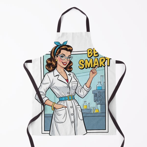 Item preview, Smart and Genius Pin-Up Scientist designed and sold by JonelleTshirts.