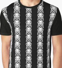 Cthulu Stripes Graphic T-Shirt