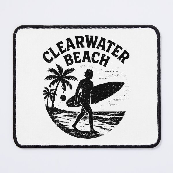 Item preview, Clearwater Beach - Florida (with Black Lettering) designed and sold by VelvetRoom.