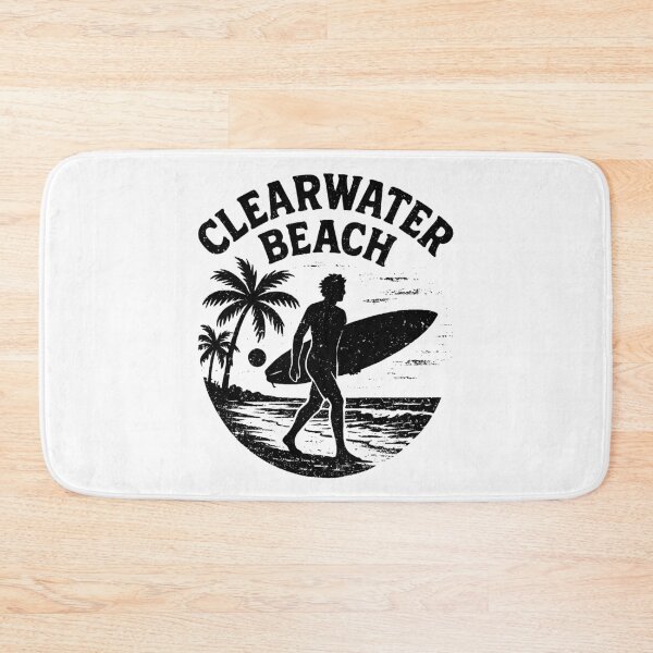 Item preview, Clearwater Beach - Florida (with Black Lettering) designed and sold by VelvetRoom.
