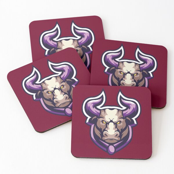 Item preview, Angry violet bull designed and sold by MerlinWear.