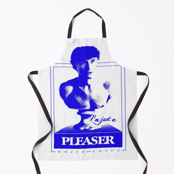 Item preview, White Lotus - "I'm Just a Pleaser" designed and sold by lucas-quinteros.