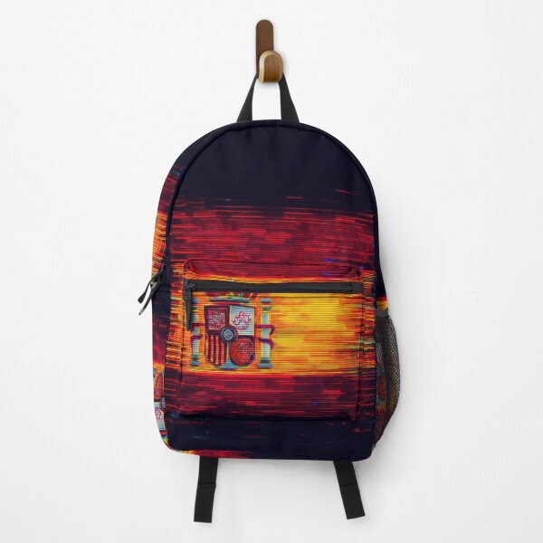 Item preview, Spain Flag Glitch – Neon Pixel Distortion designed and sold by PrometheusStyle.