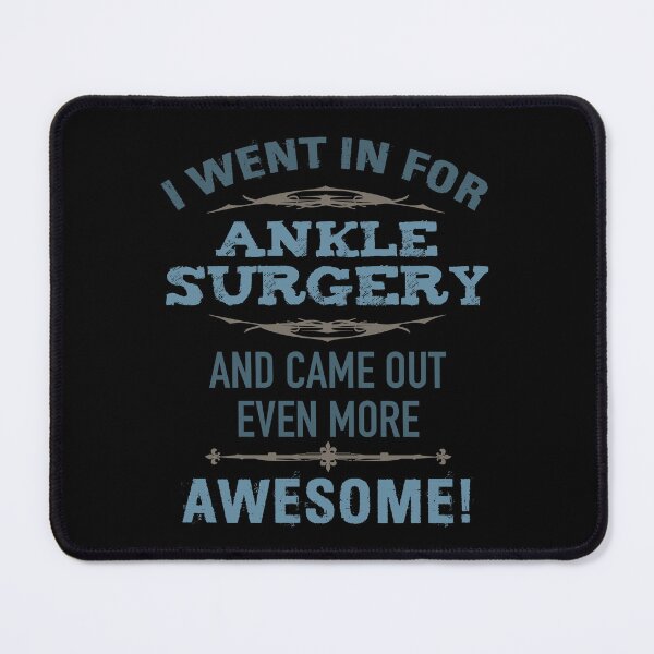 Item preview, Ankle Surgery Recovery Humor designed and sold by thepixelgarden.