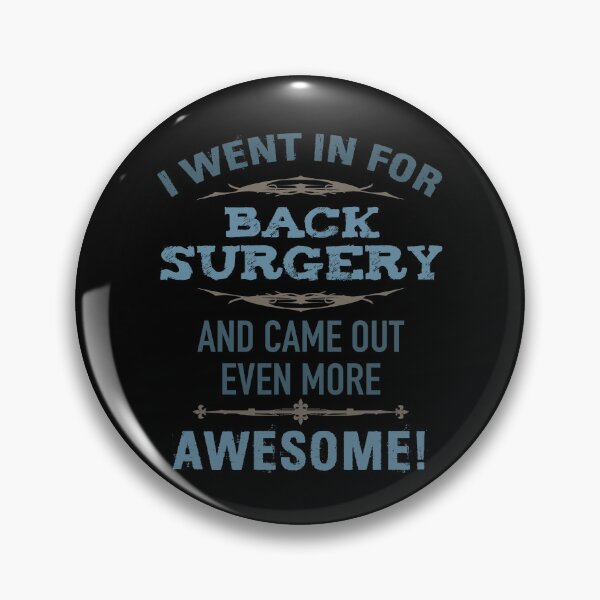 Item preview, Back Surgery Recovery Humor designed and sold by thepixelgarden.
