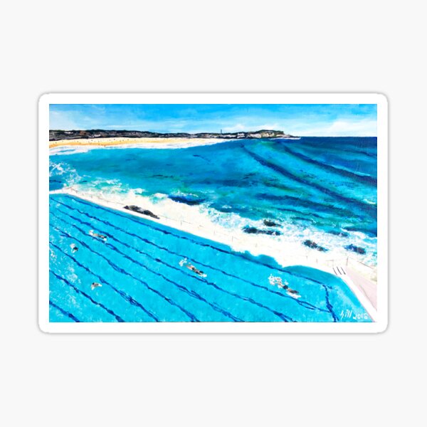 Item preview, Bondi Icebergs designed and sold by gillsart.