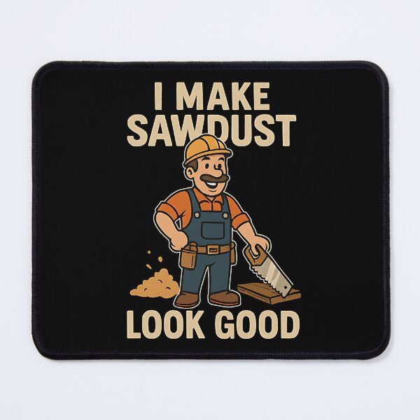 Item preview, I Make Sawdust Look Good T Shirt - Carpenter Theme designed and sold by Trike-G-Tees.