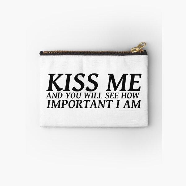 Item preview, Sylvia Plath quote - kiss me and you will see how important I am designed and sold by savantdesigns.