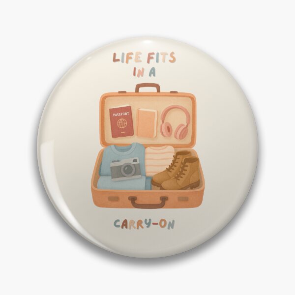 Item preview, Life fits - Travel inspired Design designed and sold by HolaNomad.