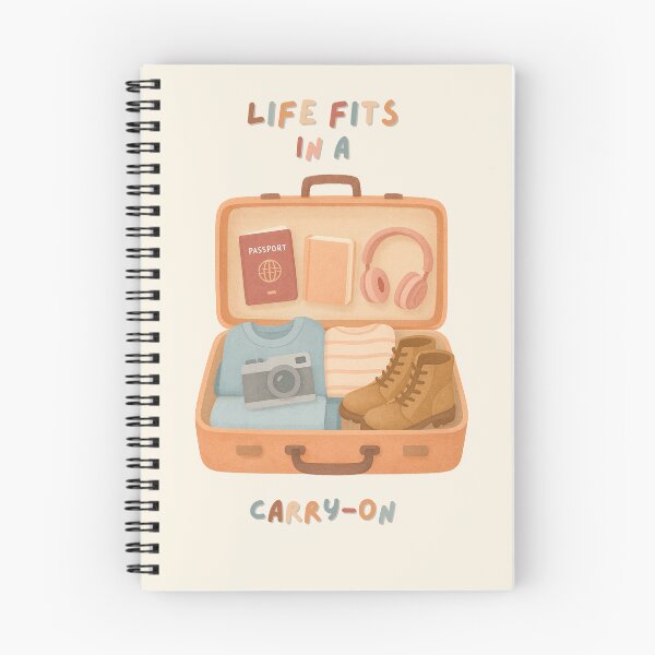Item preview, Life fits - Travel inspired Design designed and sold by HolaNomad.