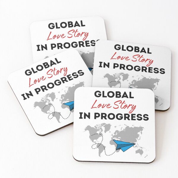 Item preview, Global Love Story in Progress designed and sold by Hearts Don't Need Borders.
