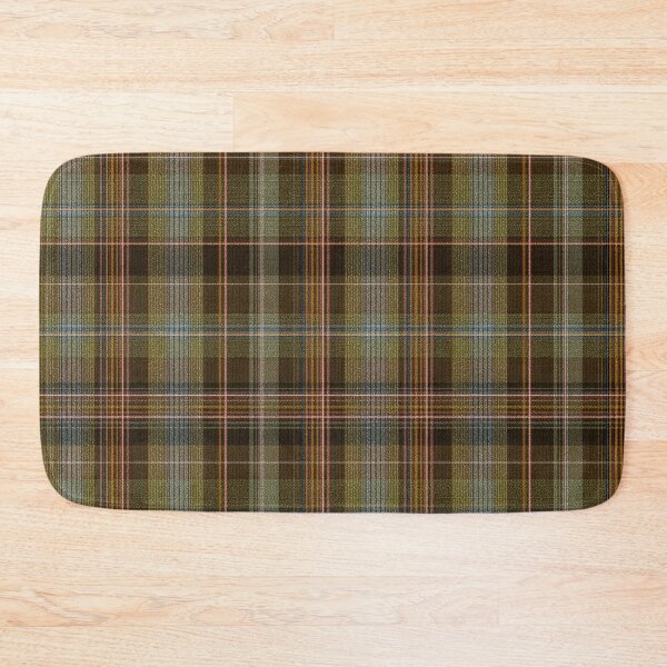 Item preview, Heritage Tartan Plaid Pattern in Earth Tones with Olive, Rust & Blue designed and sold by trajeado14.