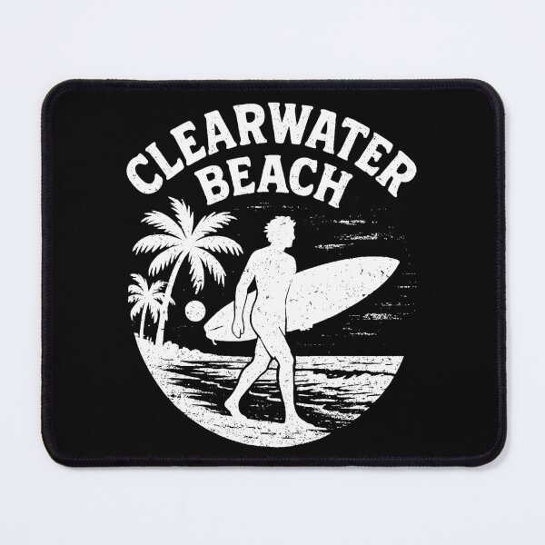 Item preview, Clearwater Beach - Florida (with White Lettering) designed and sold by VelvetRoom.