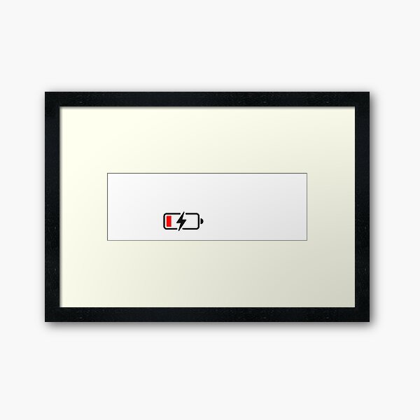 Item preview, low battery  designed and sold by Charlearts.