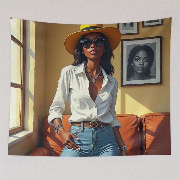 Item preview, THE BRIM ( YELLOW ) designed and sold by alegnacreates.