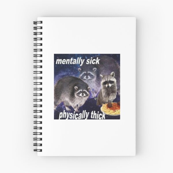Item preview, Mentally Sick, Physically Thick designed and sold by mochiwasabi.
