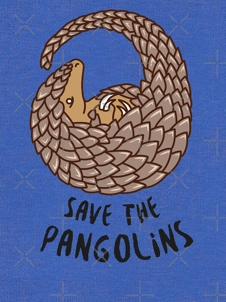 save pangolin t shirt