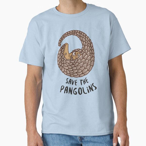 Item preview, Save the Pangolins - Curled up Pangolin designed and sold by Bangtees.