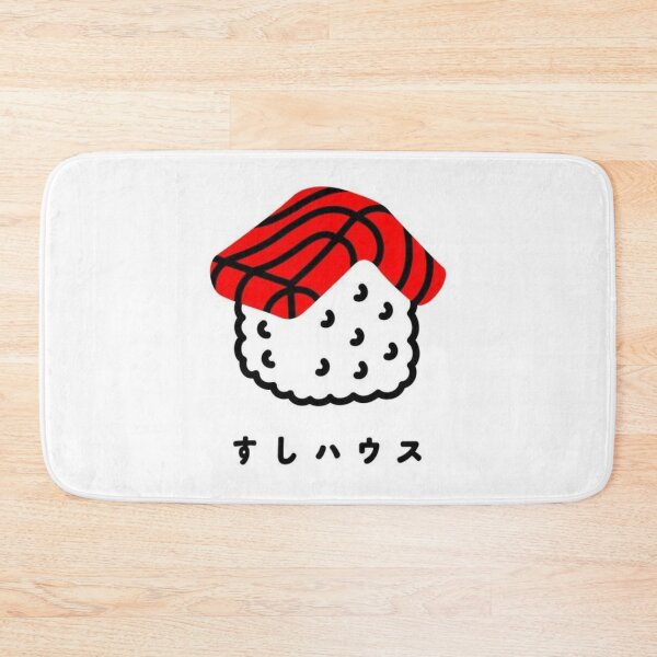 Item preview, Minimalist Sushi House Logo Design designed and sold by darkskinbender.
