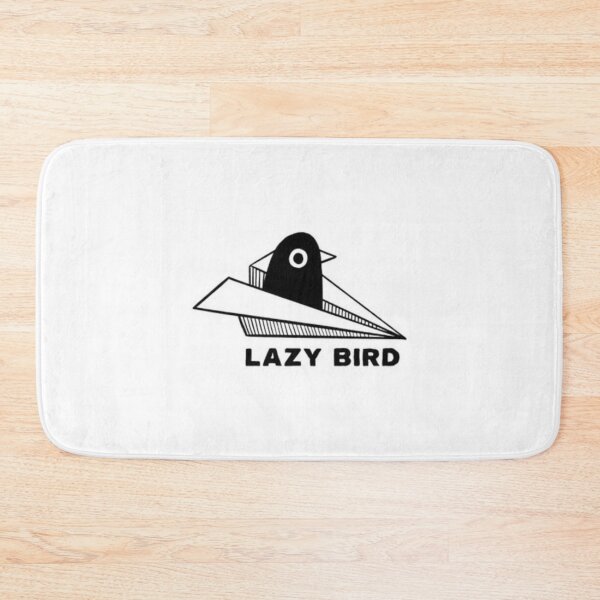 Item preview, Cool Lazy Bird Paper Airplane Art designed and sold by darkskinbender.