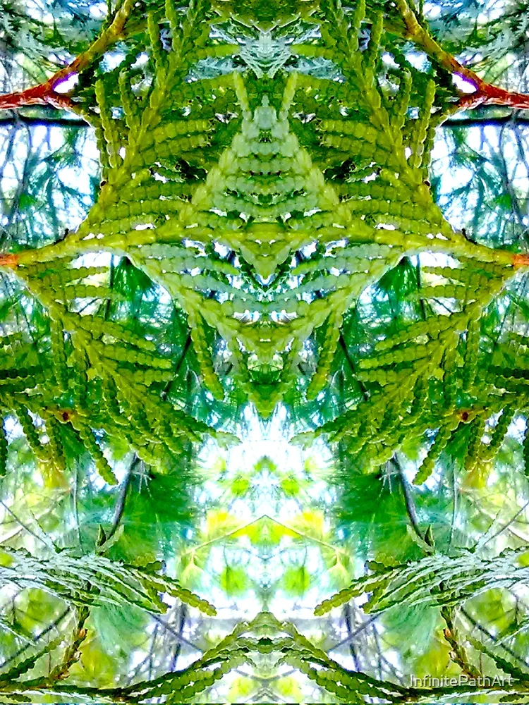 Thumbnail 3 of 3, Scarf, Gaia designed and sold by InfinitePathArt.