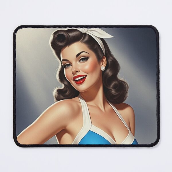 Item preview, Golden Age Pin-Up Charm designed and sold by JonelleTshirts.