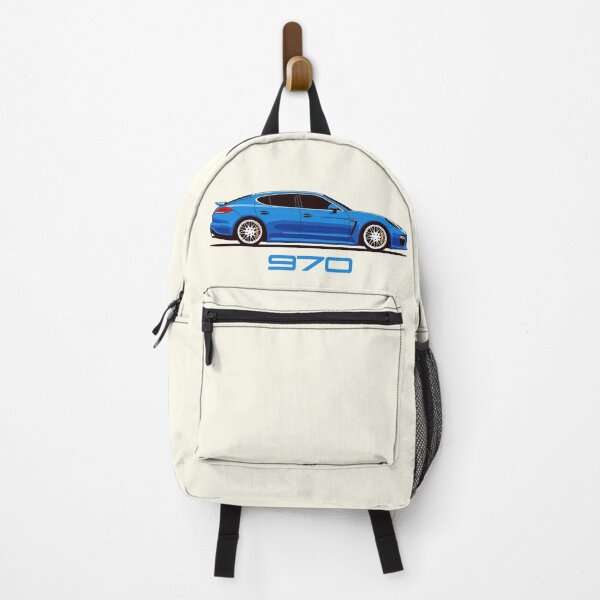 Item preview, Blue Porsche 970 Panamera illustration designed and sold by blackdogshop.