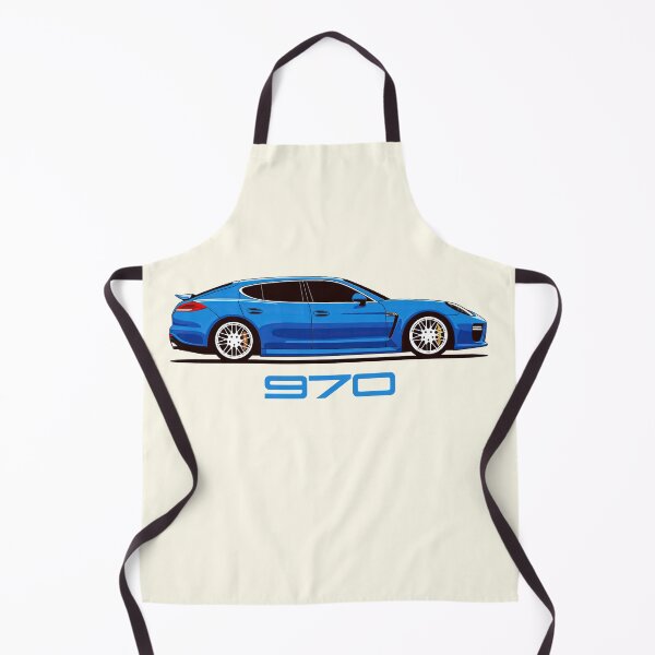 Item preview, Blue Porsche 970 Panamera illustration designed and sold by blackdogshop.