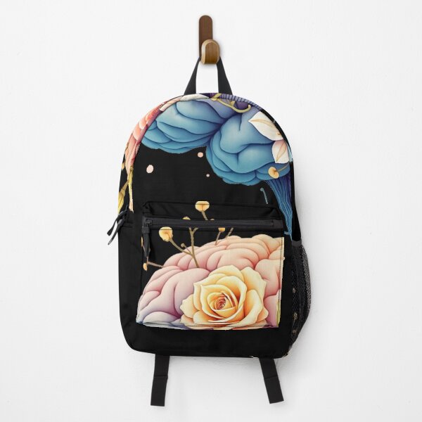 Item preview, Floral Brain Anatomy – Botanical Neuroscience Art designed and sold by medicalzone.
