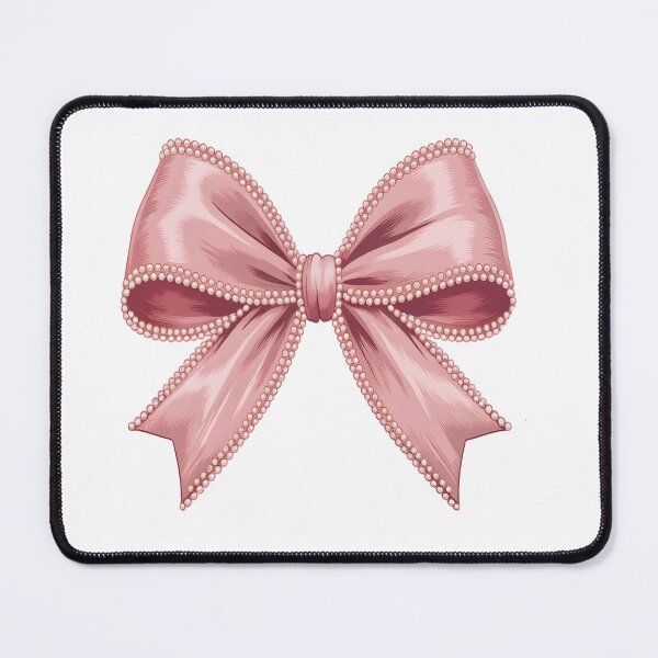 Item preview, Elegant Pink Satin Bow Sticker designed and sold by stylishsketcher.