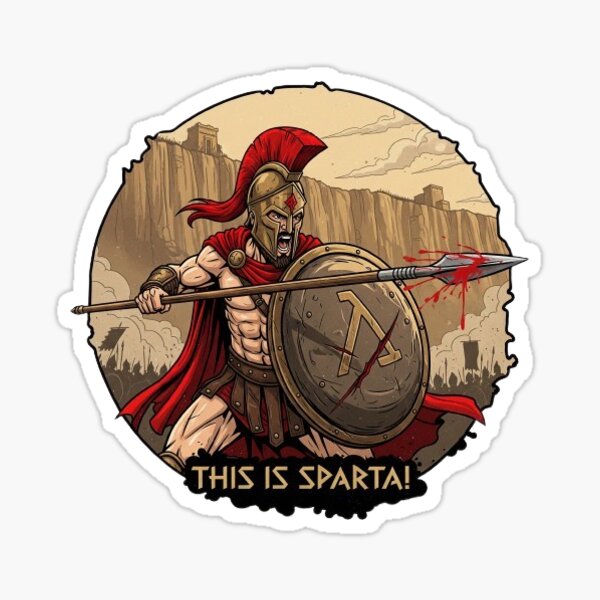Item preview, Das ist Sparta! designed and sold by ArtJacob.