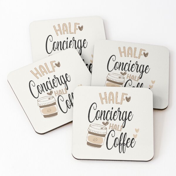 Item preview, Funny Concierge Coffee Awesome And Cool designed and sold by LifeGoods103.