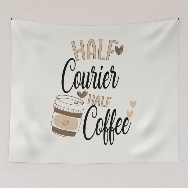 Item preview, Funny Courier Coffee Awesome And Cool designed and sold by LifeGoods103.