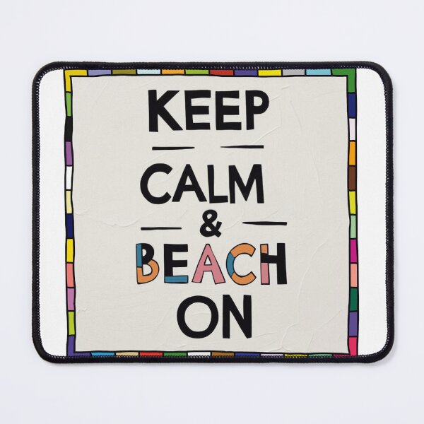 Item preview, Keep Calm & Beach On designed and sold by PhiraBrand.